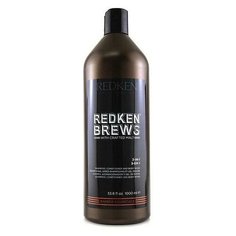 Redken Шампунь, кондиционер и гель для душа 3 в 1 / Brews 3 in 1 1000 мл