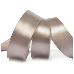 Лента атласная "Ideal", 1", 25 мм x 27,4 м, цвет: 3169 серый