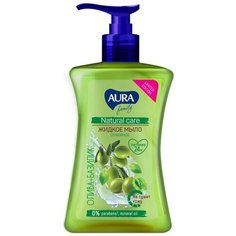 Мыло жидкое Aura Family семейное олива и базилик, 250 мл