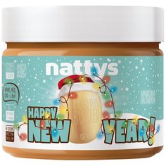 Арахисовая паста CREAMY NEW YEAR 325, г Nattys