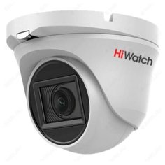 Мультиформатная аналоговая камера c микрофоном HiWatch DS-T503A (6 мм) Smart EXIR подсветка до 30 метров HD-TVI HD-CVI AHD CVBS