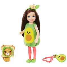 Кукла Barbie Челси в тематическом костюме с питомцем Авокадо