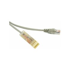 Патч-корд Hyperline PC-110-RJ45-2P-CX-2M-LSZH-GY 110 тип-RJ45, 2 пары, Ethernet, LSZH, 2 м, серый