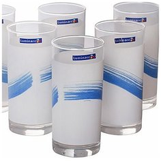 Набор стаканов BLUE WAVE из 6 шт. высокие 270 мл G4608 Luminarc