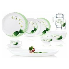 Ст/с WHITE ORCHID DIWALI из 46 пр. Р0328/P7270 Luminarc