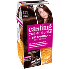 LOreal Paris Casting Creme Gloss стойкая краска-уход для волос, 323 терпкий мокко