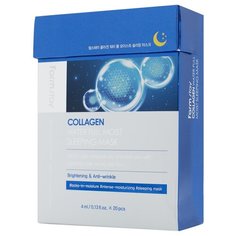 Farmstay Collagen Water Full Moist Sleeping Mask eвлажняющая ночная маска с коллагеном, 4 мл, 20 шт.