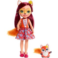 Кукла Enchantimals Фелисити Лис и Флик, 31 см, FRH53