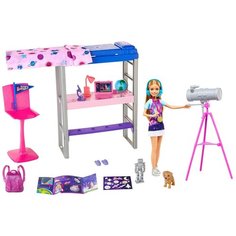 Набор Barbie Space Discovery Спальня Стейси, 29см GTW33
