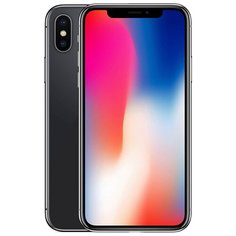 Смартфон Apple iPhone X восстановленный 256 ГБ RU, серый космос