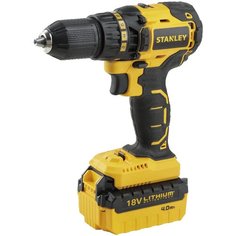 Аккумуляторная дрель-шуруповерт STANLEY SBD201M2K Li-Ion 4 А·ч x2 кейс