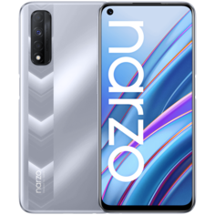 Смартфон realme NARZO 30 4G 6/128 ГБ, серебряный