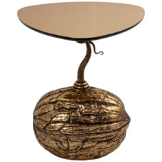Столик декоративный Царский орех Золото Bogacho