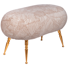 Банкетка Твинки VIOLA beige Золото Bogacho