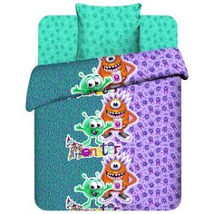 Постельное белье для детей Василек 1,5-спальный из бязи Чудо-юдики