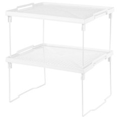 Набор 2 подставок "Лофт" белый на металлических ножках EL Casa