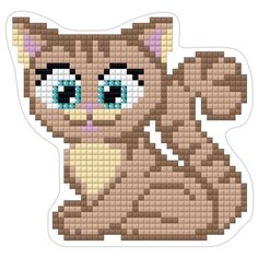 Алмазная мозаика магнит "Котенок", 9,5x9 см ФРЕЯ