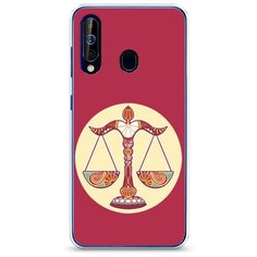 Силиконовый чехол "Весы" на Samsung Galaxy A60 / Самсунг Галакси А60 Case Place