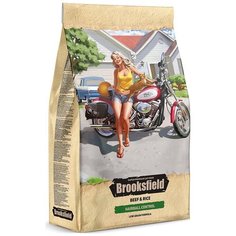 Brooksfield Cat Hairball Control Beef Сухой корм для взрослых кошек препятствующий образованию комочков шерсти в желудке 7,5кг Говядина/рис
