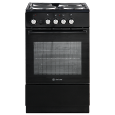 Плита электрическая плита De Luxe 5004.18э 011, черный глянец