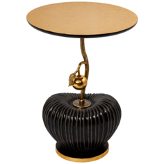 Декоративный столик BOGACHO Эдем золотой ручная работа