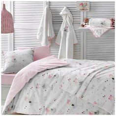 Постельное белье для новорожденных Tivolyo Home MISS BALLERINA хлопковый сатин делюкс