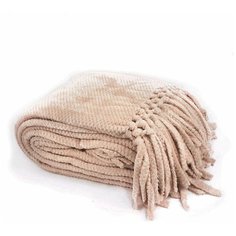 Плед Tivolyo Home NAPPA FAVO SOFT микрофибра бежевый 200х220