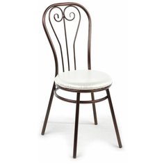 Стулья для кафе Экспресс офис Версаль MD, обивка: искусственная кожа, цвет: искусственная кожа белая глянец