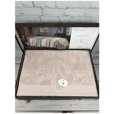 Махровая простынь для укрывания Pupilla AMAZON хлопок пудра 220х240