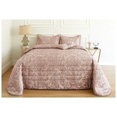 Покрывало Soft Cotton ADRIA жаккард розовый 260х270