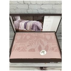 Махровая простынь для укрывания Pupilla AMAZON хлопок сухая роза 220х240