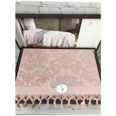 Махровая простыня для укрывания Pupilla ELIZ хлопок сухая роза 220х240