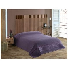 Махровая простынь для укрывания Efor LIVELY хлопок фиолетовый 200х220