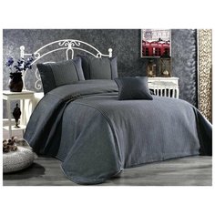 Покрывало Grazie Home GENOVA жаккард синий 260х270