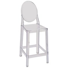 Стул полубарный Victoria Ghost прозрачный Bradex Home