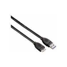 Кабель Hama H-54507 00054507 USB 3.0 A(m) mini USB 3.0 B (m) 1.8 м, черный