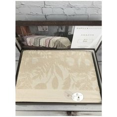 Махровая простынь для укрывания Pupilla AMAZON хлопок бежевый 220х240