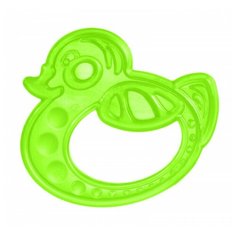 Canpol Прорезыватель мягкий Canpol арт. 13/109, 0м+, цвет зеленый, форма уточка