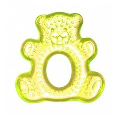 Прорезыватель водный охлаждающий Canpol Улыбка арт. 2/224, 0м+, цвет желтый, форма мишка