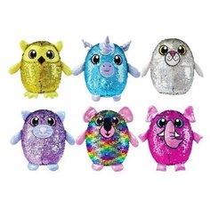Мягкая игрушка Beverly Hills Teddy Bear Shimmeez (Шиммиз) серия2, плюшевые фигурки животных в пайетк