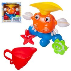 Игрушка для ванной Abtoys Веселое купание. Краб- мельница для ванны