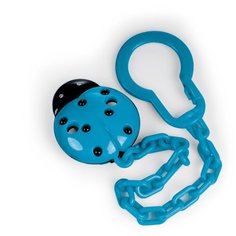 Клипса- держатель для пустышек Canpol Божья коровка арт. 10/873 цвет синий