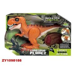 Интерактивная игрушка Junfa Динозавр Малыш Рекс на радиоуправление