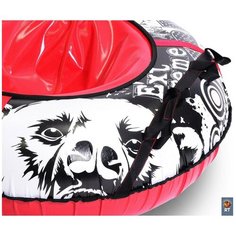 Санки надувные Тюбинг URAL BEAR автокамера, диаметр 107 см ТяниТолкай