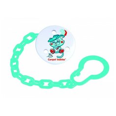 Canpol Клипса-держатель для пустышек Canpol Fairy Tale, 0м+, арт. 2/414 цвет бирюзовый