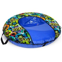 Санки надувные Тюбинг оксфорд COOL COMFORT автокамера, диаметр 107 см ТяниТолкай
