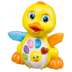 Интерактивная развивающая игрушка Play Smart Радостная Утя, желтый