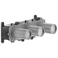 GS Встраиваемая часть для смесителя на 2 выхода, Steel Brushed Gessi