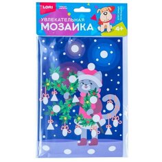 Набор для творчества LORI Увлекательная мозаика Новогоднее украшение