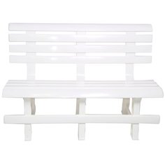 Скамейка Стандарт Пластик №2 (120-0038), белый